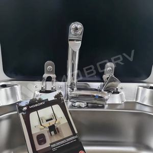 Accessoires pour <span class=keywords><strong>camping</strong></span>-<span class=keywords><strong>car</strong></span> MOBORV, véhicule de loisirs, <span class=keywords><strong>camping</strong></span>-<span class=keywords><strong>car</strong></span>, caravane, évier, <span class=keywords><strong>robinet</strong></span>, métal - Product Image 2