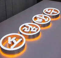 Letrero LED para Exteriores de Daco Sign Company, Letrero con Nombre, Control por Bluetooth/WiFi, Diseño Gratuito, Personalizado de Fábrica, OEM, IP66, Impermeable, 3D