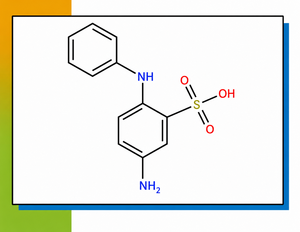 4-AMINODIPHENYLAMINE-2-SULFONIC ACID - Product Image 1