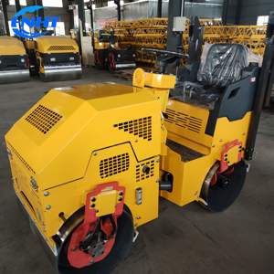 Rouleau vibrant automoteur vibrant électrique pour le compactage de routes de construction - Product Image 1