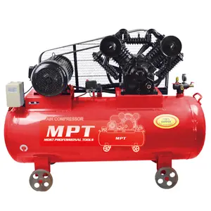 MPT 100L, 8 bars, compresseur d'air d'occasion, Portable, 1080r/min, 2500l/min