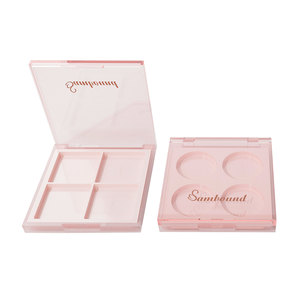 Palette de fards à paupières multicolores en plastique ABS transparent de grande taille à 4 couleurs - Product Image 6