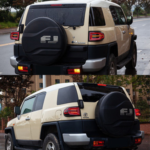 ไฟท้าย LED 12V แบบดัดแปลง ชุดไฟท้าย ไฟเบรกหลัง สำหรับ <span class=keywords><strong>Toyota</strong></span> <span class=keywords><strong>FJ</strong></span> Cruiser ปี 2007-2013 - Product Image 6