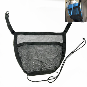 Accessories Storage Bag Mesh Car Net Pocket Handbag Holder with Pocket Car Net Organizer between front seats each