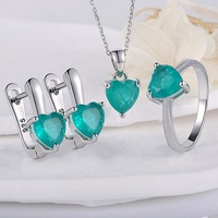 Colliers, boucles d'oreilles et bagues éthiopiennes pour femmes, ensembles de bijoux de mariée africains érythréens à fleurs