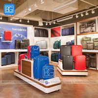 Valise Présentoir Chariot Bagages Présentoir Sac Armoire Murale Détail Luminaire Étagère Île Vitrine Unité