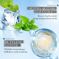 Dentifrice blanchissant SADOER à l'hydroxyapatite, saveur menthe, pour dents sensibles, haleine fraîche, nettoyage des dents, vente en gros directe usine