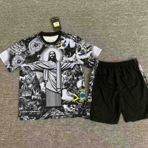 Maglie da Calcio per Bambini in Fibra di Poliestere di Alta Qualità Economiche 25-26 <span class=keywords><strong>Kit</strong></span> Uniforme da Calcio - Product Image 3