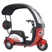 Tricycle électrique avec toit, cyclomoteur, tricycle électrique