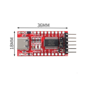 FT232RL FTDI USB 3,3 V 5,5 V a TTL Módulo adaptador serie para Arduino FT232 Pro <span class=keywords><strong>Mini</strong></span> USB a TTL 232 - Product Image 6