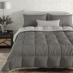 <span class=keywords><strong>Couette</strong></span> d'hiver Artigiani Italiani One Half Square, couleur unie, double face, gris, fabriquée en Chine, sans rembourrage, durable - Product Image 3