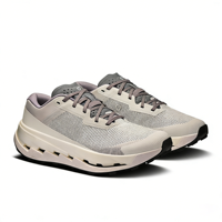 Zapatillas Deportivas Ligeras para Hombre, Color Beige, Blanco y Gris, con Suela Gruesa y Acolchada, Antideslizantes, con Cordones, Zapatillas Hombre OEM