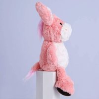 Jouets en peluche âne durable pour tout-petits, personnalisés, mignons, en coton, qui bougent et se baignent, pour le jeu et le divertissement