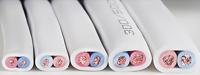 2-adriges 2x0,75/1/1,5/2,5mm Elektrokabel RVVB H03Vvh2-F Flaches PVC Flexibles Kupfer Isoliertes Mehradriges Leiterkabel für Gebäude