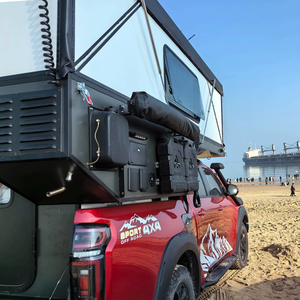 OEM fabbrica leggero in fibra di vetro e alluminio Mini <span class=keywords><strong>Camper</strong></span> rimorchi per <span class=keywords><strong>4x4</strong></span> fuoristrada Caravan <span class=keywords><strong>camion</strong></span> campeggio viaggi all'aperto - Product Image 4
