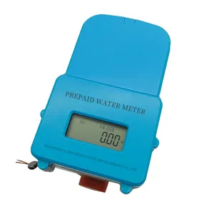 مقياس مياه DN15 مسبق الدفع ببطاقة IC بلاستيكية بسعر المصنع