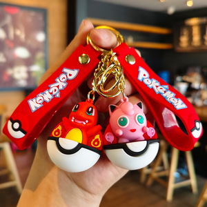 Llavero de Anime de la Serie Elf Ball, Llavero de Silicona con Gel de <span class=keywords><strong>Pika</strong></span>, Empaquetado Individualmente, Colgante Promocional para Bolsa de Regalo - Product Image 2
