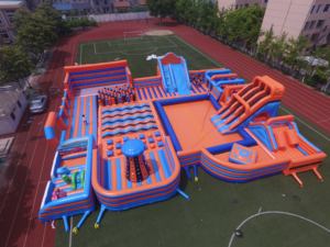 מותאם אישית מגשרים מתנפחים בית מתנפחים כיף עיר מתנפחים/מכשול מתנפחים/pvc חיצוני מתנפחים טרמפולינה - Product Image 6