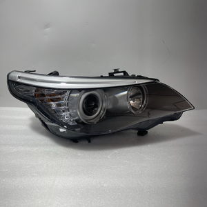 Conjunto de Faros Halógenos para Serie 5 <span class=keywords><strong>E60</strong></span> E61 H7 LCI 520i-550i 2008-2010 OE 63127177727/63127177728 Ojos de Ángel - Product Image 4