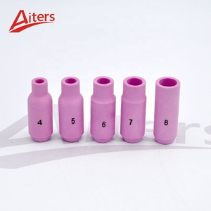 Đầu Phun Gốm Alumina Cho WP17 WP18 WP26 <span class=keywords><strong>TIG</strong></span> Vật Tư Tiêu Hao Hàn <span class=keywords><strong>TIG</strong></span> Phụ Tùng Mỏ Hàn Cốc Phun Gốm - Product Image 2