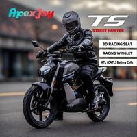 Apexjoy Super SOCO TS Street Hunter Sport Moto Électrique Autonomie 120km Vitesse Maximale 75km/h Double Batterie Vente en Gros