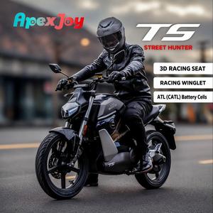 Apexjoy Super SOCO TS <span class=keywords><strong>Street</strong></span> Hunter Sport Moto Électrique Autonomie 120km Vitesse Maximale 75km/h Double Batterie Vente en Gros - Product Image 1