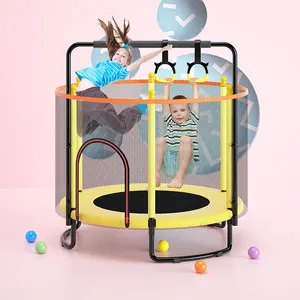 Zoshine – Trampoline pour enfants avec filet de protection, Mini Trampoline d'extérieur et d'intérieur, divertissement familial et scolaire dans le jardin