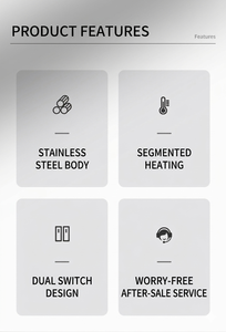 เครื่องชงกาแฟแบบหยด LEHEHE แบบพกพา ใช้ในบ้านหรือโรงแรม สไตล์อเมริกัน ผลิตจากสแตนเลสคุณภาพสูง พร้อมโปรแกรมตั้งค่าได้ - Product Image 3