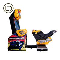 LeaderDream Vidéo FF Moteur Moto Conduite Wala Course Automobile Jeux D'arcade Simulateur Moteur CarBike Machine