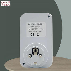 Prise Intelligente Standard Européenne de Type Français avec Minuteur Mécanique à Cycle 24 Heures et Contrôle Automatique Marche/Arrêt - Product Image 3