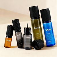 Botol plastik minyak remas, botol plastik minyak tetes dengan tutup anti Tamper, kustom V3 100ml 60ml 30ml 20ml 15ml 10ml