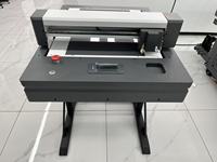 Máquina de Corte Plana Digital 3D A3+ con Logotipo, Troqueladora con Vacío y Doble Herramienta, Máquina de Corte de Contorno Automática