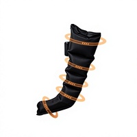Masseur de compression des jambes à 5 chambres, bottes de massage à ondes d'air rechargeables et détachables pour la relaxation musculaire, vente en gros OEM