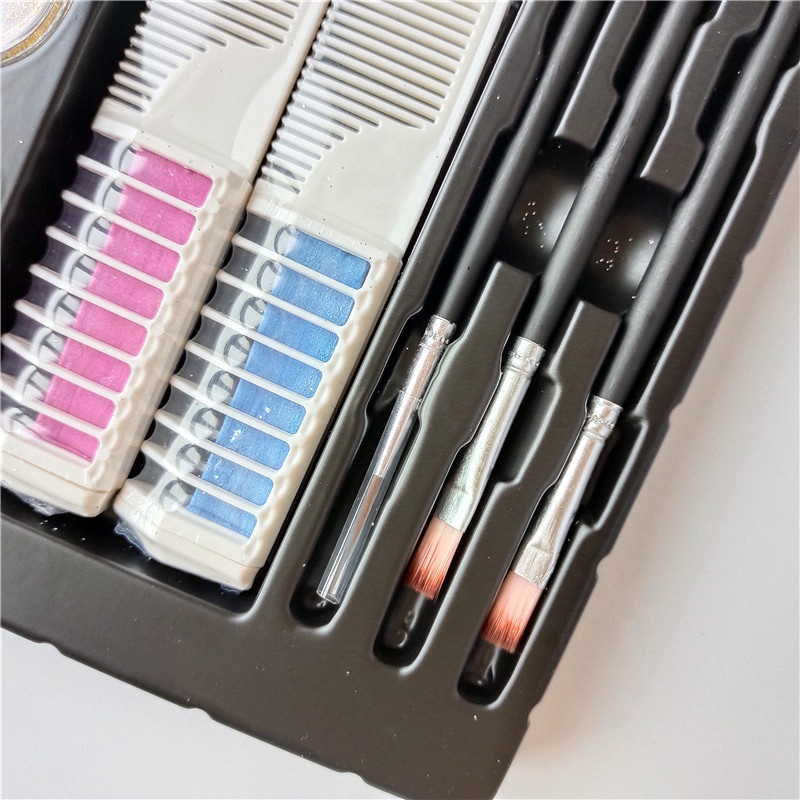 На водной основе Аквагрим палитра Профессиональный 19 видов цветов краски для лица набор с трафаретами двухслойные брюки