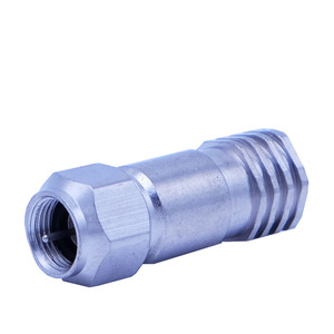 Adaptateurs coaxiaux RF F11 à connecteur femelle vers mâle fileté, connecteur à sertir étanche RG11 F - Product Image 5
