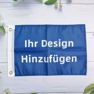 Drapeaux de bateau personnalisés en polyester écologique double face, 3 pièces, 12x18 pouces/30x45 cm, personnalisables - Product Image 6