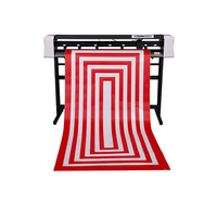 Cortadora de Vinilo Automática AYF E-Cut de Aluminio con Contorno, Plotter de Corte de 720mm/1350mm, Motor Paso a Paso, Pantalla Táctil, 800W, Nueva
