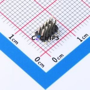 XDZ127-2-05-S-1.0-G1 Pin Header SMD,P=1.27mm Connector 2x5P 1.27mm Pin Header Vertical Mount - Product Image 1