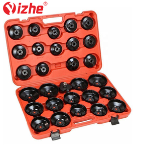 Nhà Máy Trực Tiếp Tự Động Công Cụ Sửa Chữa 30Pcs Cup Loại Lọc Dầu Cờ Lê Loại Bỏ Ổ Cắm Adapter Công Cụ Loại Bỏ Kit - Product Image 2