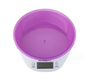 2-इन-1 डिजिटल इलेक्ट्रॉनिक रसोई पैमाने पर बहु-उद्देश्य 5 किलोग्राम/1 ग्राम वजन वाली प्लास्टिक सामग्री बैटरी संचालित - Product Image 2