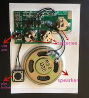 Module sonore enregistrable personnalisé avec capteur de lumière pour cartes de vœux musicales DIY, boîtes cadeaux et créations en papier