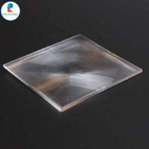 광학 PMMA 프레넬 렌즈 100x100mm 초점 거리 <span class=keywords><strong>120mm</strong></span> Led 프레넬 렌즈 - Product Image 6