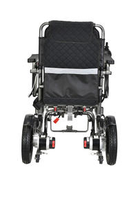 Vendita calda Ultra leggera sedia a rotelle elettrica elettrica portatile pieghevole da viaggio per disabili Auto pieghevole leggera sedia a rotelle elettrica - Product Image 3