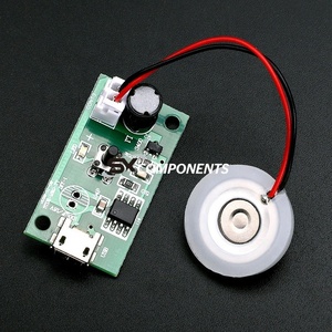 Kit DIY <span class=keywords><strong>Humidifier</strong></span> Mini USB Pembuat Kabut dan Papan Sirkuit Penggerak Fogger Film Atomisasi Lembar Atomizer Mini Bergetar - Product Image 4