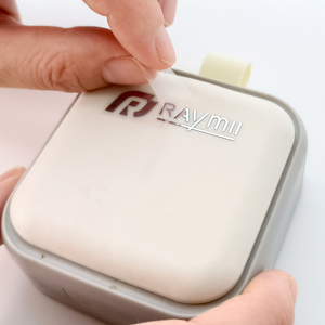 شعار مخصص نقوش كهربائية رقيقة من النيكل الذهبي ثلاثي الأبعاد ملصقات حروف معدنية ملصقات للعناية بالبشرة عطر معدني من الفينيل معدن - Product Image 1