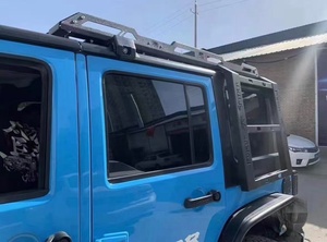LUMA 4x4 araba Offroad aksesuarları araba çelik alüminyum kargo taşıyıcı portbagaj Jeep Wrangler JK 2007-2017 için - Product Image 6