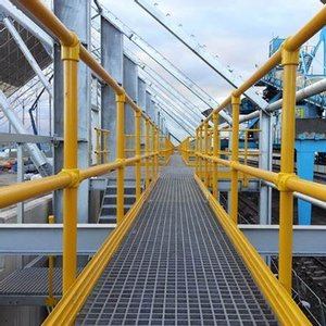 Matériaux de construction, passerelle en <span class=keywords><strong>acier</strong></span> soudé, grille de passerelle, certifiée ISO9001, résistante au feu, galvanisée, haute résistance - Product Image 5