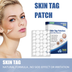 EELHOE Patch anti-verrues et anti-callosités, pour le nettoyage et le soin des verrues cutanées, des grains de beauté et des grains de beauté noirs - Product Image 2