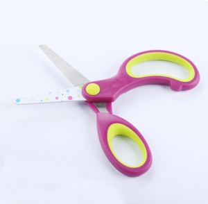 Kéo Trường Học Chất Lượng Tốt Mềm Grip Xử Lý Trẻ Em Kéo SCF0405 - Product Image 3