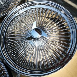 Rines Deportivos de Aleación Cromados Plateados de 13 14 15 16 17 18 19 20 21 22 23 24 26 Pulgadas para Autos Americanos de Lujo como Malibu y <span class=keywords><strong>El</strong></span> DeVille - Product Image 1